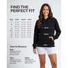 image:image3 Pack Womens Fleece Pullover Hoodies Sweatshirts Hooded Tops Athletic GymSet 4