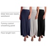 image:image3 Pack Womens Maxi Skirts Long Flowy High Waisted Summer Work Casual PartySet 10