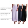 image:image3 Pack Womens Maxi Skirts Long Flowy High Waisted Summer Work Casual PartySet 2