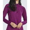image:image3 Pack Womens Rash Guard Swim Shirts Quarter Zip Long Sleeve High Neck UPFSet 2