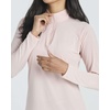 image:image3 Pack Womens Rash Guard Swim Shirts Quarter Zip Long Sleeve High Neck UPFSet 3