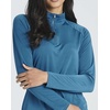 image:image3 Pack Womens Rash Guard Swim Shirts Quarter Zip Long Sleeve High Neck UPFSet 5