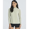 image:image3 Pack Womens Rash Guard Swim Shirts Quarter Zip Long Sleeve High Neck UPFSet 6