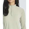 image:image3 Pack Womens Rash Guard Swim Shirts Quarter Zip Long Sleeve High Neck UPFSet 6
