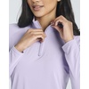 image:image3 Pack Womens Rash Guard Swim Shirts Quarter Zip Long Sleeve High Neck UPFSet 8