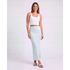 image:image3 Pack Womens Ribbed Maxi Long Skirts High Waisted with Side Slit PencilSet 3