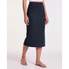 image:image3 Pack Womens Ribbed Midi Skirts High Waisted Pencil Knee Length Work SlitSet 3