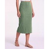 image:image3 Pack Womens Ribbed Midi Skirts High Waisted Pencil Knee Length Work SlitSet 5