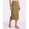 image:image3 Pack Womens Ribbed Midi Skirts High Waisted Pencil Knee Length Work SlitSet 6