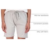 image:image4 Pack Womens Bermuda Shorts 7 Knee Length Athletic Yoga Lounge PocketsSet 8
