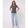 image:image4 Pack Womens Ribbed Tshirts Short Sleeve Crew Neck Tees Basic Tops CasualSet 5