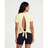 image:image5 Pack Womens Dry Fit Tops Short Sleeve Open Tie Back Crew Neck WorkoutSet 7