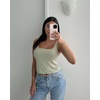 image:image5 Pack Womens Ribbed Crop Tank Tops Square Neck Sleeveless Workout BasicsSet 2