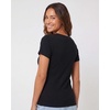 image:image5 Pack Womens Ribbed V Neck T Shirts Short Sleeve Basic Lounge Casual TopsSet 7