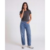 image:image3 Pack Womens Cropped Cap Sleeve Tops Cotton Basic Tees Going Out ShirtsSolid Black  Solid Navy Blazer  Charcoal Heather