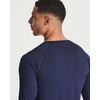 image:image4 Pack Mens Compression Shirts Long Sleeve Undershirts Base Layer Gym TopsSet B