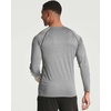image:image4 Pack Mens Compression Shirts Long Sleeve Undershirts Base Layer Gym TopsSet E