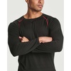 image:image4 Pack Mens Compression Shirts Long Sleeve Undershirts Base Layer Gym TopsSet F