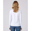 image:image4 Pack Womens Long Sleeve Cotton V Neck Tshirts Basic Tees Tops UndershirtSet 10