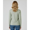 image:image4 Pack Womens Long Sleeve Cotton V Neck Tshirts Basic Tees Tops UndershirtSet 4