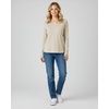 image:image4 Pack Womens Long Sleeve Cotton V Neck Tshirts Basic Tees Tops UndershirtSet 5