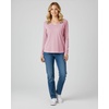 image:image4 Pack Womens Long Sleeve Cotton V Neck Tshirts Basic Tees Tops UndershirtSet 6