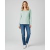 image:image4 Pack Womens Long Sleeve Cotton V Neck Tshirts Basic Tees Tops UndershirtSet 7