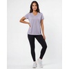 image:image5 Pack Womens V Neck Tshirts Short Sleeve Dry Fit Workout Tops Tees ShirtsSolid Black  Solid Bright White  Navy Blazer  Solid Orchid Petal  Solid Surf Spray