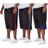 image:image3 Pack Mens Big amp Tall Mesh Shorts Dry Fit Basketball Athletic Gym PocketsMeshset I