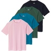 image:image4 Pack Womens Rash Guard Short Sleeve Swim Shirts Athletic Swimming TopsSet 8