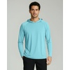 image:image3 Pack Mens Rash Guard Hoodie Long Sleeve Shirts Sun Swim Fishing SportsSet 1