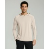 image:image3 Pack Mens Rash Guard Hoodie Long Sleeve Shirts Sun Swim Fishing SportsSet 2