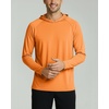 image:image3 Pack Mens Rash Guard Hoodie Long Sleeve Shirts Sun Swim Fishing SportsSet 5