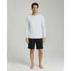 image:image3 Pack Mens Rash Guard Hoodie Long Sleeve Shirts Sun Swim Fishing SportsSet 7