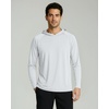 image:image3 Pack Mens Rash Guard Hoodie Long Sleeve Shirts Sun Swim Fishing SportsSet 7