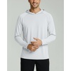image:image3 Pack Mens Rash Guard Hoodie Long Sleeve Shirts Sun Swim Fishing SportsSet 7