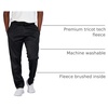 image:image3 Pack Mens Tricot Sweatpants Track Workout Casual Lounge Pants PocketsSet 1