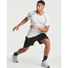 image:image4 Pack Mens Compression Shirts Short Sleeve Undershirts Base Layer Gym TeesSet J