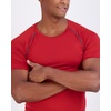 image:image4 Pack Mens Compression Shirts Short Sleeve Undershirts Base Layer Gym TeesSet K