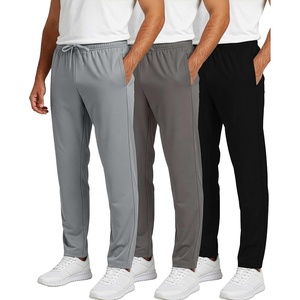 image:image3 Pack Mens Tricot Sweatpants Track Workout Casual Lounge Pants PocketsSet 10