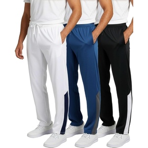 image:image3 Pack Mens Tricot Sweatpants Track Workout Casual Lounge Pants PocketsSet 8