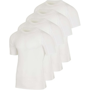image:image4 Pack Mens Compression Shirts Short Sleeve Undershirts Base Layer Gym TeesSet I