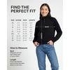 image:imageReal Essentials Ladies LS Fleece Half Zip Pullover SweatshirtSolid Navy Blazer  Charcoal Heather