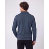 image:image2 Pack Mens Fleece Quarter Zip Sweatshirt Sweater Collared Long Sleeve TopSolid Navy Blazer  Solid Vintage Indigo