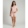 image:image2 Pack Womens Pajama Set Shorts Lounge PJ Short Sleeve Two Piece MatchingSet 1