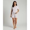 image:image2 Pack Womens Pajama Set Shorts Lounge PJ Short Sleeve Two Piece MatchingSet 12