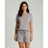 image:image2 Pack Womens Pajama Set Shorts Lounge PJ Short Sleeve Two Piece MatchingSet 14