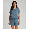 image:image2 Pack Womens Pajama Set Shorts Lounge PJ Short Sleeve Two Piece MatchingSet 16