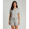 image:image2 Pack Womens Pajama Set Shorts Lounge PJ Short Sleeve Two Piece MatchingSet 18