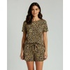 image:image2 Pack Womens Pajama Set Shorts Lounge PJ Short Sleeve Two Piece MatchingSet 3